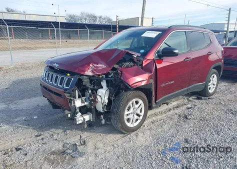 2021 Jeep Compass Sport Fwd z USA, uszkodzony, nr VIN 3C4NJCAB2MT535229
